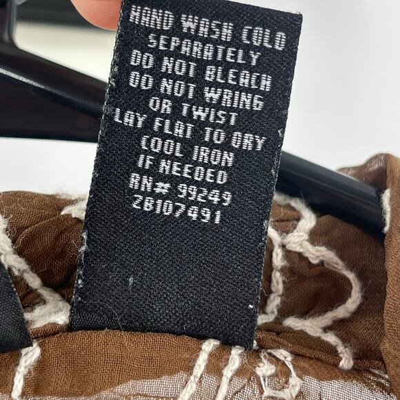 MAGGIE BARNES Button Down Shirt 3X Blouse Embroidered Beaded Plus Curvy Vintage - Picture 13 of 13